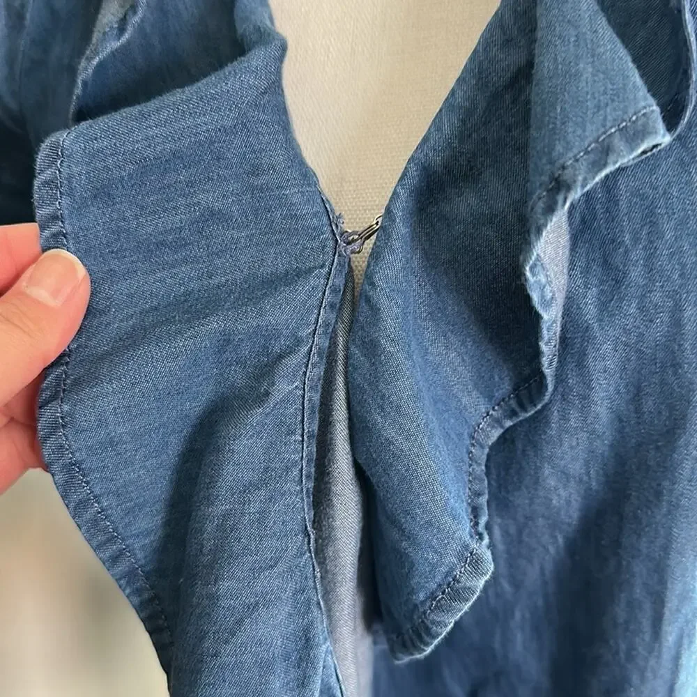 St. John's Bay | Chambray Top NWT Size SP